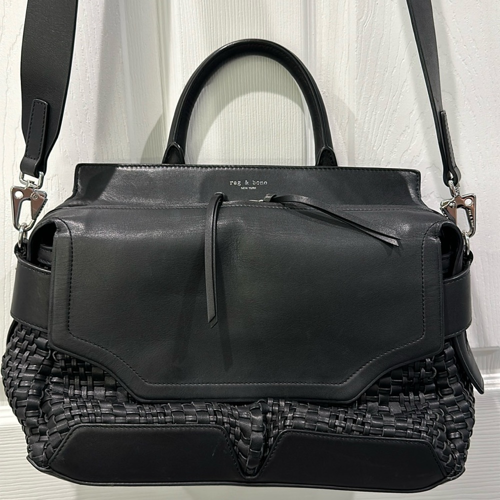 Rag and Bone Pilot Leather Satchel